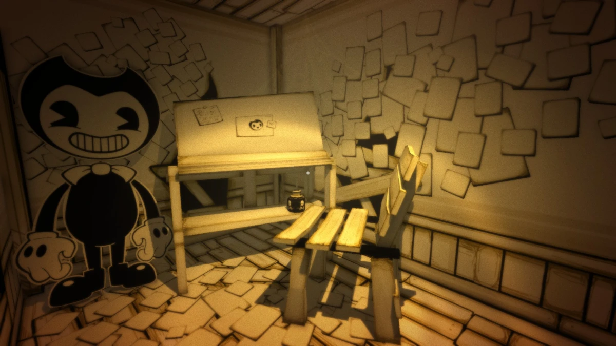 The Location Of The Parts In Bendy And The Ink Machine - 